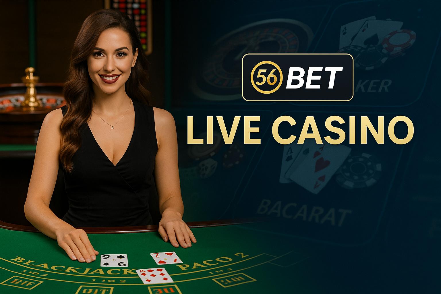 O 56BET Live Casino lança promoções regularmente