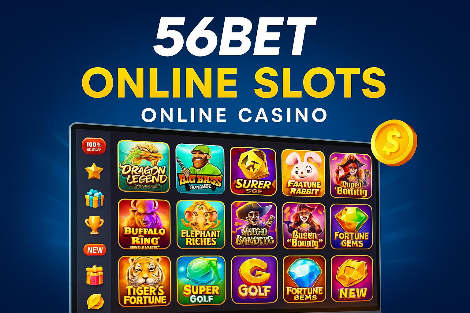 Jogos de Slot no Casino Online 56BET  